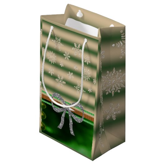 Cadeautas met kerstcadeaus (Voorkant Gekanteld)