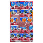 Cadeautas met kerstcadeaus (Achterkant)