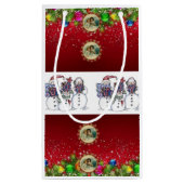 Cadeautas met kerstcadeaus (Achterkant)