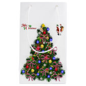 Cadeautas met kerstcadeaus (Voorkant)