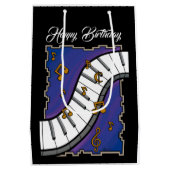 Cadeautas met muziekthema (Achterkant)