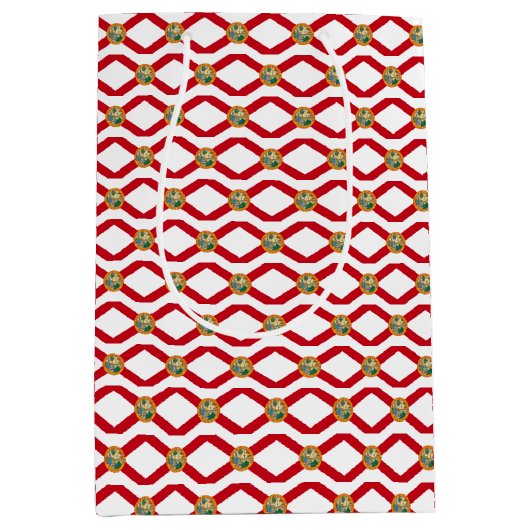 Cadeautas met vlag van Florida, VS (Voorkant)