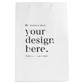 Cadeautas ontwerp uploaden (Voorkant)