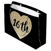 cadeautas voor 16e verjaardag (Achterkant Gekanteld)