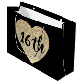 cadeautas voor 16e verjaardag (Voorkant Gekanteld)