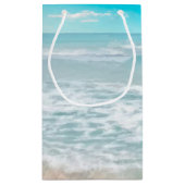 Cadeautasje | Modern monogram Geometrisch strand (Achterkant)