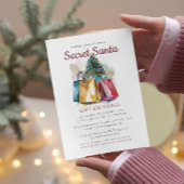 Cadeautassen in Geheim Kerstfeest Kaart