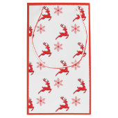 Cadeautassen - Reindeer Design Klein Cadeauzakje (Achterkant)