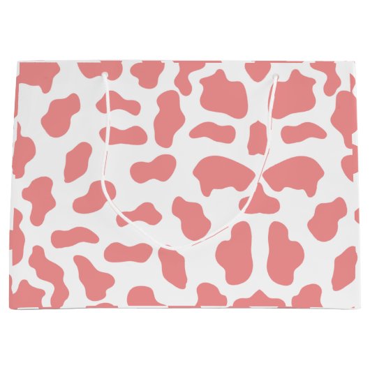 cadeautassen voor koeienafdrukken groot cadeauzakje (Voorkant)