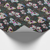 cadeautje voor suikerschedel, omhuld papier (Hoek)