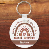 Cadeautjes voor de Afstuderen van de Aangepaste so Sleutelhanger (Voorkant)