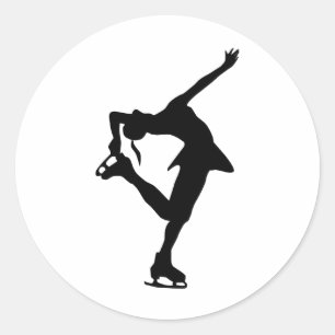 Cadeautjes voor Skater op maat Ronde Sticker