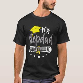 Cadeautjes voor stiefvader afstudeergeschenk maste t-shirt