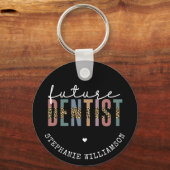 Cadeautjes voor toekomstige tandheelkundige studen sleutelhanger (Voorkant)