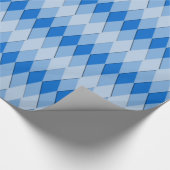 Cadeauverpakking - Argyle-afdruk Cadeaupapier (Hoek)