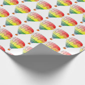 Cadeauverpakking - Luchtballonnen Cadeaupapier (Hoek)