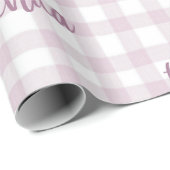 cadeauverpakking met eigen naam cadeaupapier (Rol Hoek)