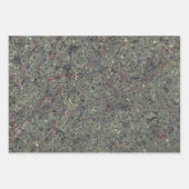 Cadeauverpakking met gemarmerd papier inpakpapier vel (Voorkant 3)