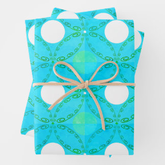 Cadeauverpakking set van 3 inpakpapier vel