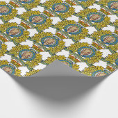 Cadeauverpakking van Canadese Logo Cadeaupapier (Hoek)