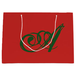 Cadeauverpakking voor aangepast INITIAAL Groot Cadeauzakje