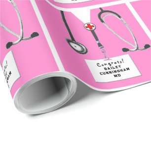 Cadeauverpakking voor artsen cadeaupapier