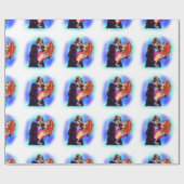 Cadeauverpakking voor komische zombies die meisjes cadeaupapier (Vlak)