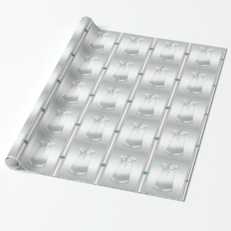 Cadeauverpakkings papier voor jongensdoop