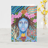 "Cadeauverzamelaar" Kaart (Gele Bloem)