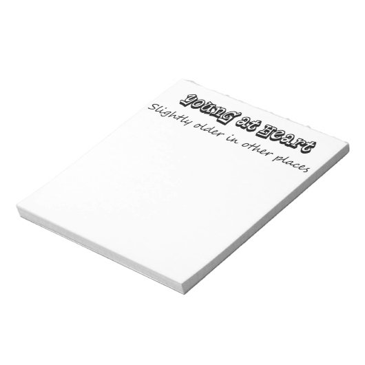 Cadeaux amusants blocs-notes unique humour bureau  (Tourné)