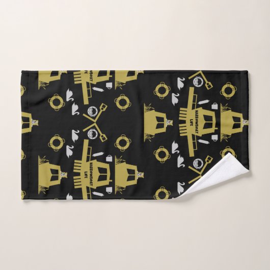 Cadeaux British Narrowboat (Serviette à main)