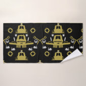 Cadeaux British Narrowboat (Serviette de bain)