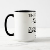 Cadeaux d'analyste de données, Mug de scientifique (Gauche)