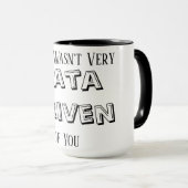 Cadeaux d'analyste de données, Mug de scientifique (Devant droit)