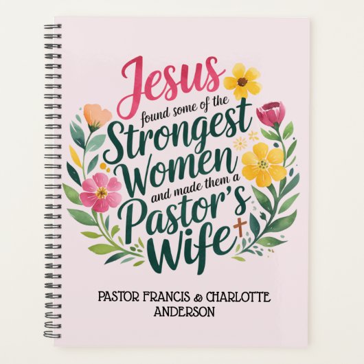 Cadeaux d'appréciation de la femme ✝️ Pasteur pers (Devant)