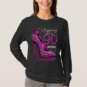 Cadeaux de 90 ans talons hauts entrant dans Mon 90