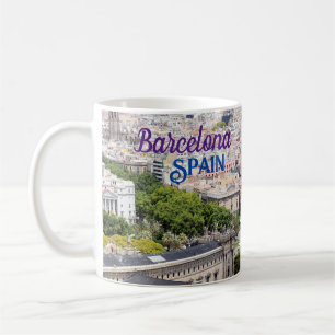 Cadeaux de Barcelone Espagne Tasse à café