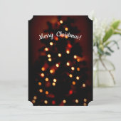 Cadeaux de carte de vacances de Noël (Debout devant)