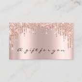 Cadeaux de certificat de maquillage Eyelash Rose D (Devant)