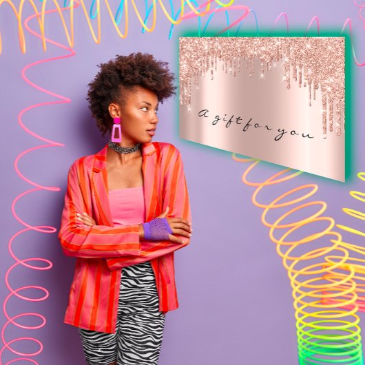 Cadeaux de certificat de maquillage Eyelash Rose D