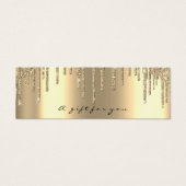 Cadeaux de certificat Faux Gold maquillage Petit (Devant)