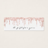 Cadeaux de certificat petit maquillage blanc éclat (Devant)