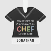 Cadeaux de chef sur mesure | Meilleur Chef Jamais (dos)