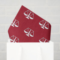 Cadeaux de fête d'avocat papier de soie