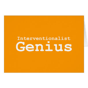 Cadeaux de génie d'Interventionalist