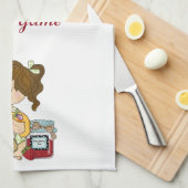 Cadeaux de grand-maman de serviette de cuisine de (Quart Plié)