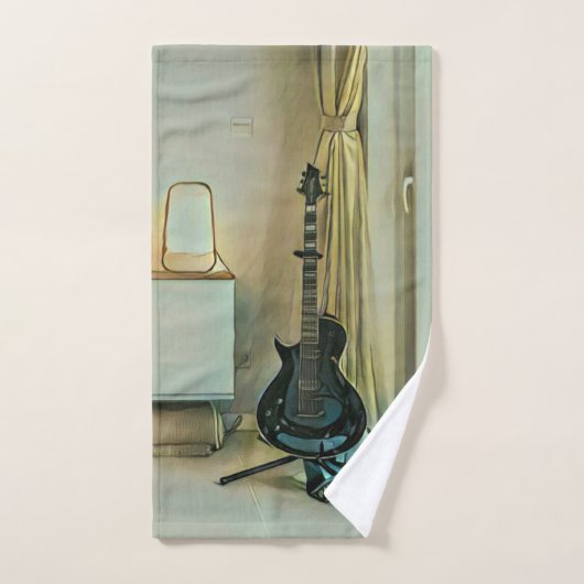 Cadeaux de guitare pour papa (Serviette à main)