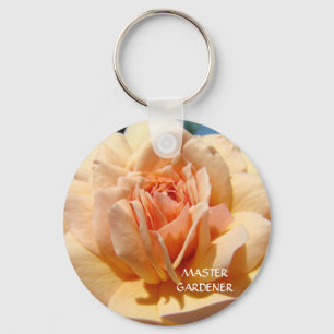 Cadeaux de jardinier Porte-clés Rose Maître Jardin