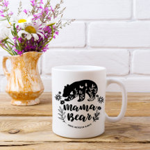 Cadeaux de la Fête des mères | Ours maman | Mugs d