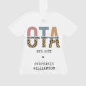 Cadeaux de l'assistant d'ergothérapie OTA personna (devant)